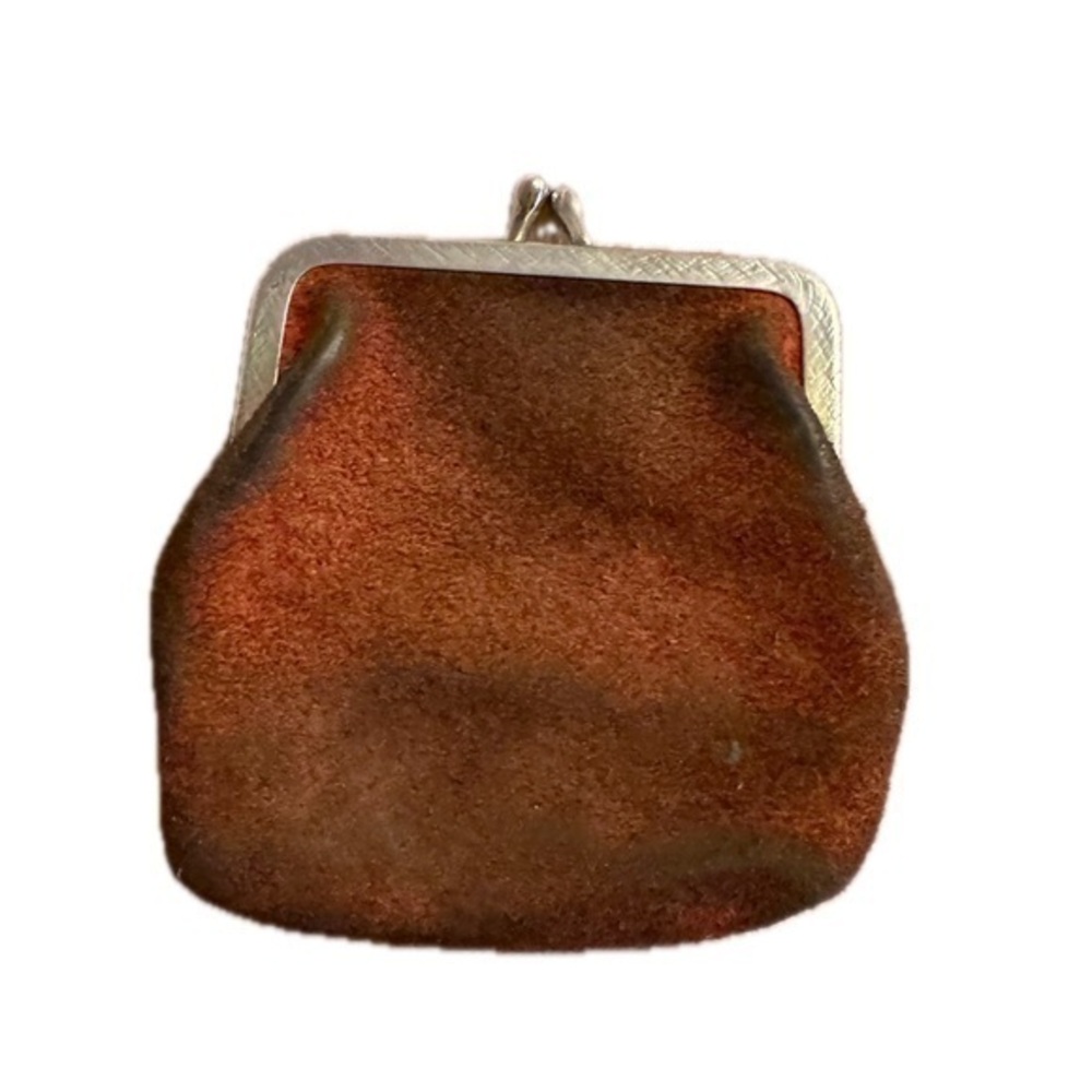 Vintage leather coin purse